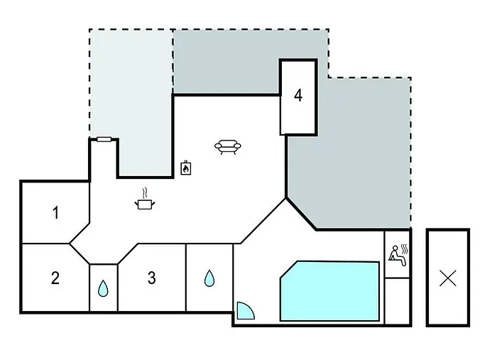 Pet Friendly In With Sauna - F04167 Casa vacanze *